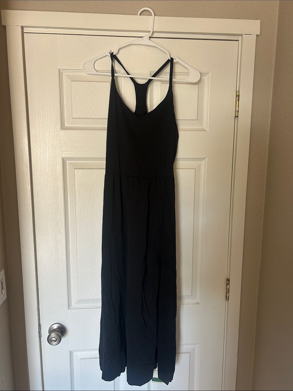 Halara SoftlyZero Airy dress in Black Size Large NWT